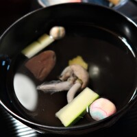 うなぎ秋本 - きも吸　300円