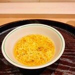 日本料理 研野 - チンタンスープの自家製卵麺ラーメン