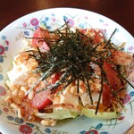 大正酒場 高田屋 - 高田屋サラダのハーフサイズ440円
