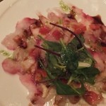 トラットリアベアーレ - 鮮魚のカルパッチョ♪