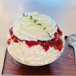 サカノウエカフェ - マスカルバーブ　1,600円