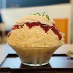 サカノウエカフェ - マスカルバーブ　1,600円