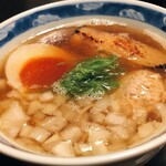 鳥田中 - 焼きあご煮干し鶏そば