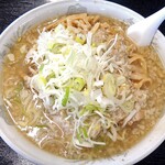 関屋 福来亭 - チャーシューメンマラーメン（特盛・ネギトッピング・大油）