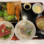 San I Gou - ミニ丼セット…税込650円
