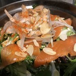 smoked salmon caesar salad