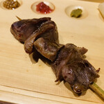 やきとり 嶋家 - 砂肝。