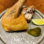 やきとり 嶋家 - 鶏の素揚げ。