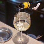 ラヴァンドール - 7杯目の白ワイン　6杯のペアリングでしたが、一杯追加しました。