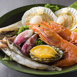Assorted grilled Seafood
