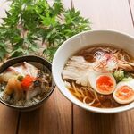 酔月 - 鯛だし醤油らぁめんとミニ海鮮丼