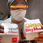 Makudonarudo - 『BICMAC SET¥550』 ※ポテトL＋¥50・コーラM  『GIGA BICMAC SET¥1,060』 ※ポテトM・アイスコーヒーM  『GRAND BICMAC¥550』