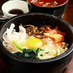 stone grilled bibimbap