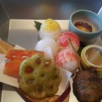 和庵 - 手まり寿司セット