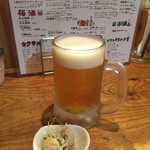 やさい串巻き 肉巻屋串衛門 - ビール