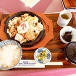 Fuji Kantori-Kanikurabu - 鶏ちゃん定食　1280円