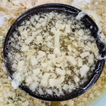 ラーメンショップ - 背脂たっぷりですが、あっさりさっぱりのスープ♫