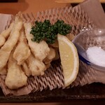 沖縄料理・島酒場 がらくた - 島らっきょうの天婦羅