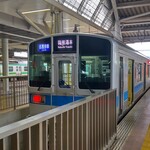 うなぎ亭 友栄 - 今回の箱根登山鉄道は、小田急電鉄の車両を使っていました。