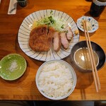 Tonkatsu Hiyama - ロースかつ大セット