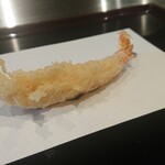 天ぷら たけうち - 長崎県車エビ