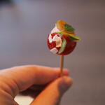 プレゼンテ スギ - ～シェフからの最初の贈り物～　定点トマト飴