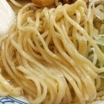 中華そば 多賀野 - 麺の感じ