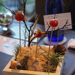 プレゼンテ スギ - ～シェフからの最初の贈り物～　定点トマト飴