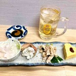 Hakodate Cha Duke Shubou - ちょい飲みセット￥６００