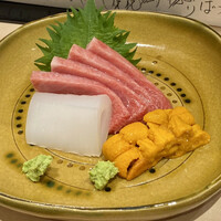 かみその - 造里 とろ いか うに
