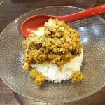 金町製麺 -  Spicyキーマカレーライス　420円