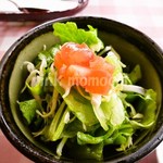Omuretta - ソースで食べるオムライスセット「サラダ」