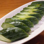 大阪串かつ てん家わん屋 - 「ぬか胡瓜」：適度な酸味と熟成感溢れるコク！