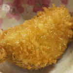 大阪串かつ てん家わん屋 - 【季節串】「種子島産　安納芋串」：“塩”と
      “蜂蜜”の２種類でいただけます！（※画像は蜂蜜）
      