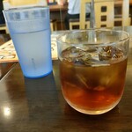 福家 - グラス紹興酒ロック300円