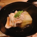 Sakai Shoukai - 煮穴子と丸茄子の炊き合わせ