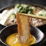 Domestic pork Sukiyaki with assorted vegetables