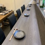 ちっちゃなビストロしげきち - カウンター