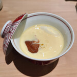 たつ庄 - 梅干しの茶碗蒸し