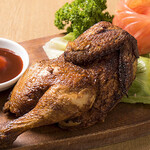 八香閣 - 鶏の半身焼き