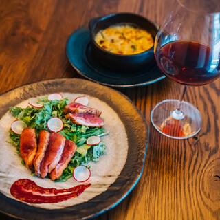 人気No.1にして恵比寿アッカの看板！ワインペアリングコース