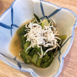 Bampaiya - 菜の花辛し和え150円