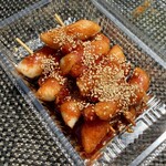 Kankoku Karaage Itochikin - 【お得なからあげセット(Ｂ)】ソトック。韓国屋台で人気の おやつ的存在な串料理なのだそう。