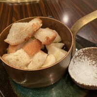 国産にんにくのオイル焼き