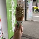 札幌の森 - ほうじ茶ソフトクリーム2022/6/2訪問