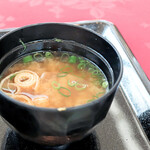 エリエールゴルフクラブ - みそ汁