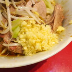 ラーメン二郎 - ニンニク多め