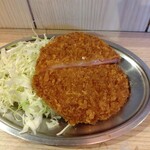 立呑み晩杯屋  - ハムカツ