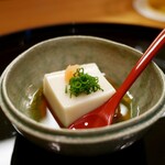 馳走 筏や - 鯛の白子豆腐