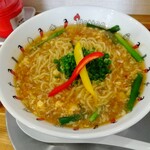 HONOO - 鶏玉麺（3辛）